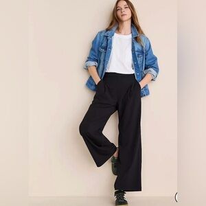 Loft: Lou & Grey Wanderweave Wide Leg Trousers Medium